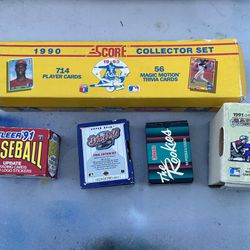 1990 Baseball Collector Set & More