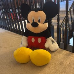 3 foot disney mickey mouse stuffed animal 