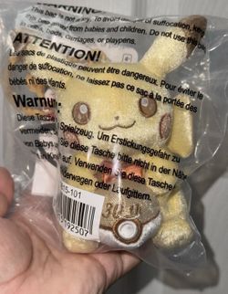 Pokemon Pikachu 30th Celebration Keychain Plush