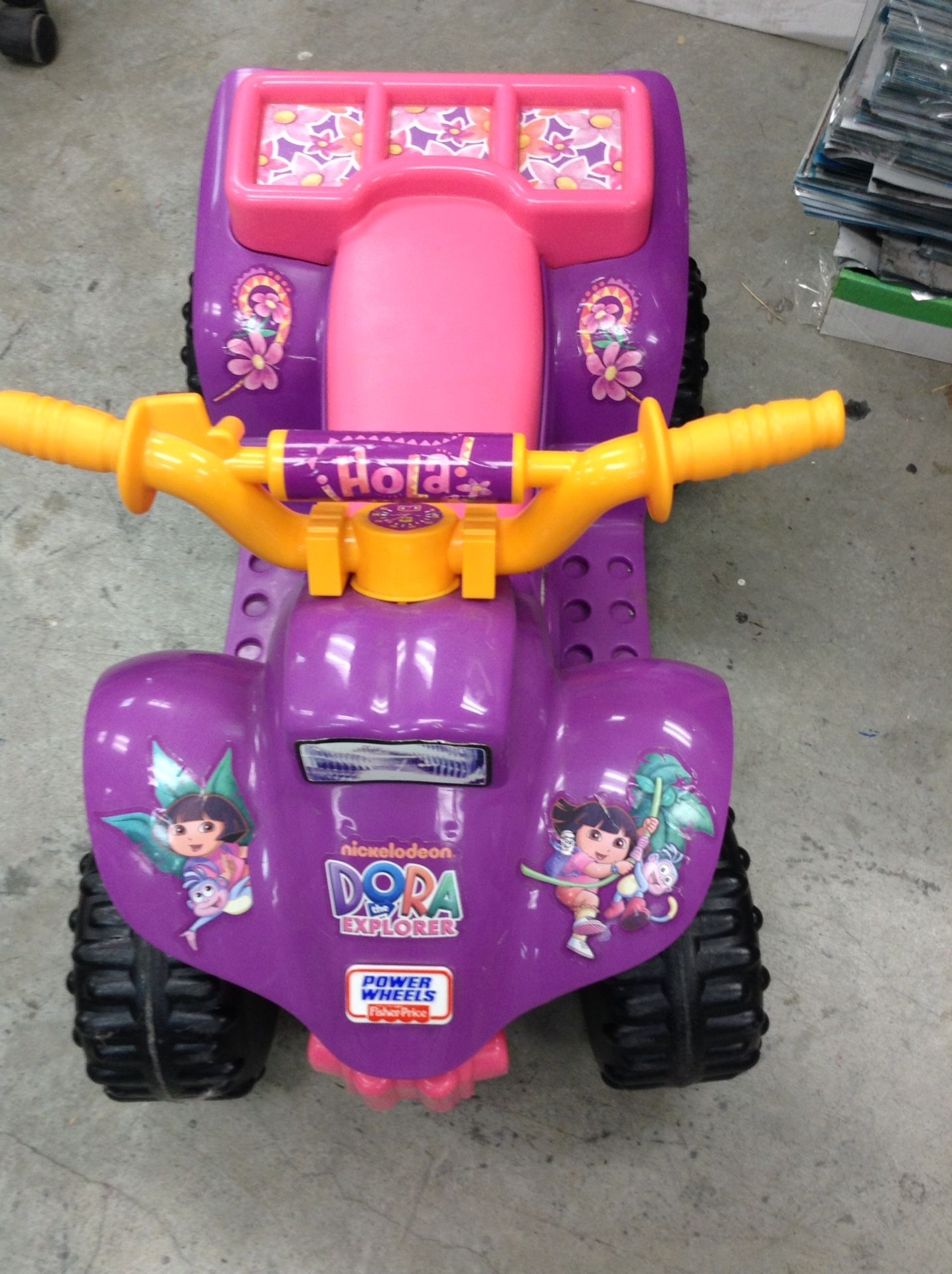 POWER WHEELS DORA THE EXPLORER ATV