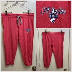 FC Dallas Quest Knit Capri Pants size medium