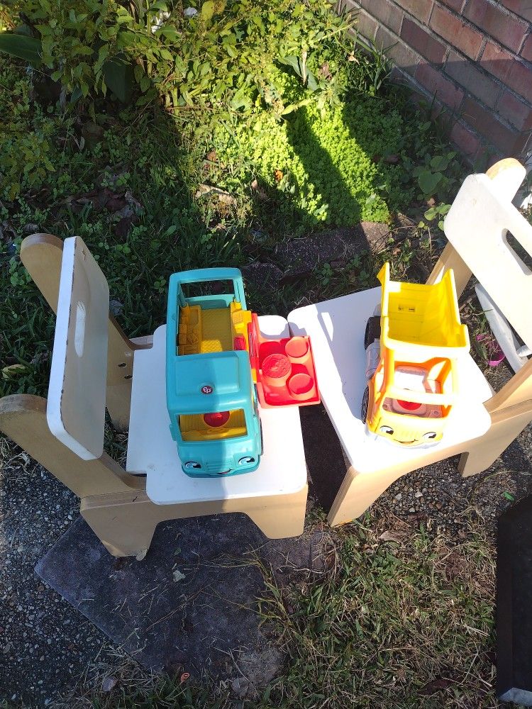 Two Fisher Price Trucks Price Is For Both 