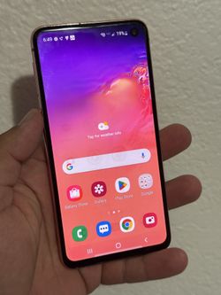 Samsung s10e Verizon unlocked got all carrier has lcd burn but still works as is