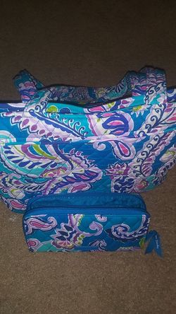Vera Bradley purse and wallet
