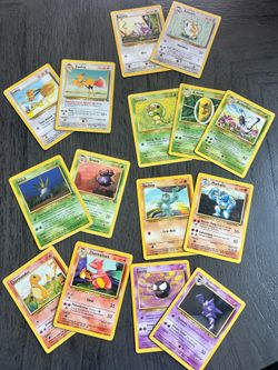 Vintage Pokemon cards