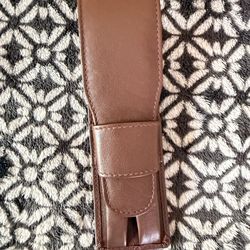 Leather pen case pen pouch for fountain pen $25