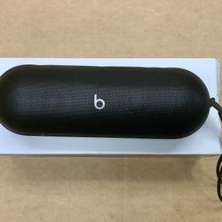 New Beats Pill Portable Wireless Bluetooth Speaker Music Audio Sound Podcast Content Lightweight Rugged USB-C Water Resistant Bass Stereo 24 Battery