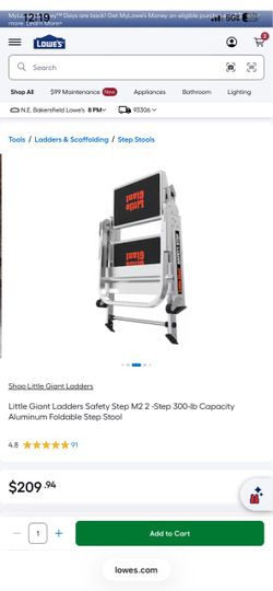 Little Giant Safety Step Ladder