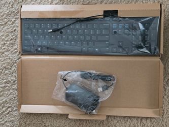 New wired keyboard and mouse
