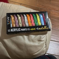 Acrylic Paint Tubes 