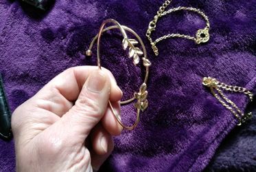 4pc Set BRACELETS Gold-Plated