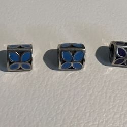 Genuine Pandora Sterling Silver Charms 