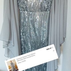 A Sequin Elegant Dress 