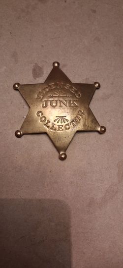 Junk Collector's Badg