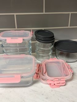 Set of Glass Storage Containers