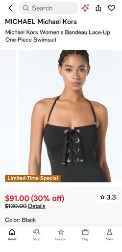 New Swimsuit black size 14