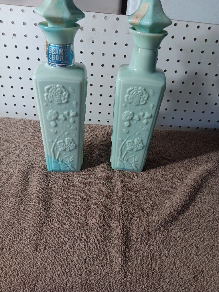 Vintage Liquor Bottles 