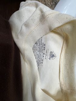 Disney Spirit Jersey Cream Size Medium