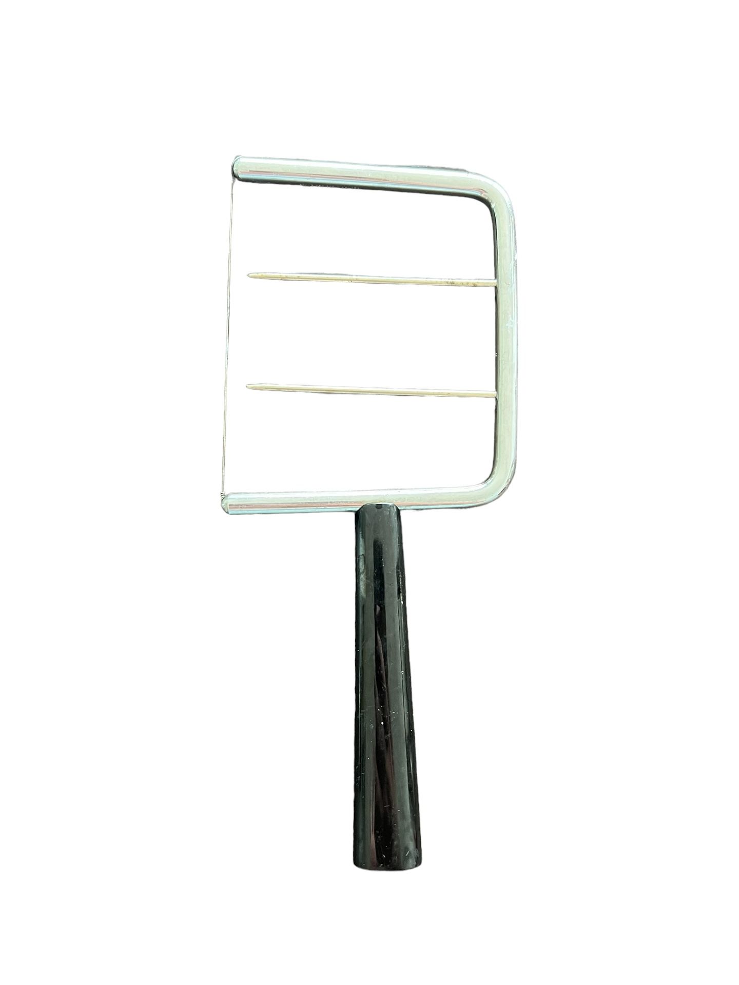 Vintage Cheese Slicer, Stainless Steel Visit circa 1950's This vintage cheese slicer is a timeless piece that is sure to impress. Made of high-qua