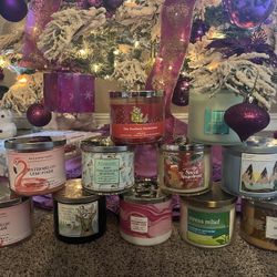Bath & body Works candles
