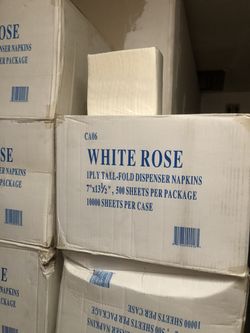 Napkins 500 PCS Per Bag 10000 Per Cases
