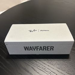 Brand New Ray-Ban Meta Wayfarer Smart Glasses – Clear Lens (Gen 1) – Sealed