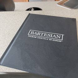 Bartesian cocktail book used