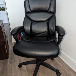 Fennington Bonded Leather High-Back Chair