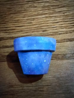 Hand painted Mini Terra Cotta Pots