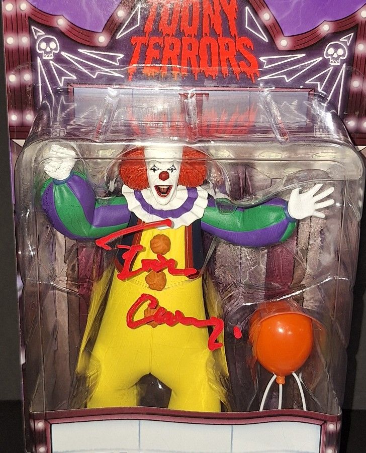 🔥 Tim Curry autographed action figure Beckett Witness COA 🔥