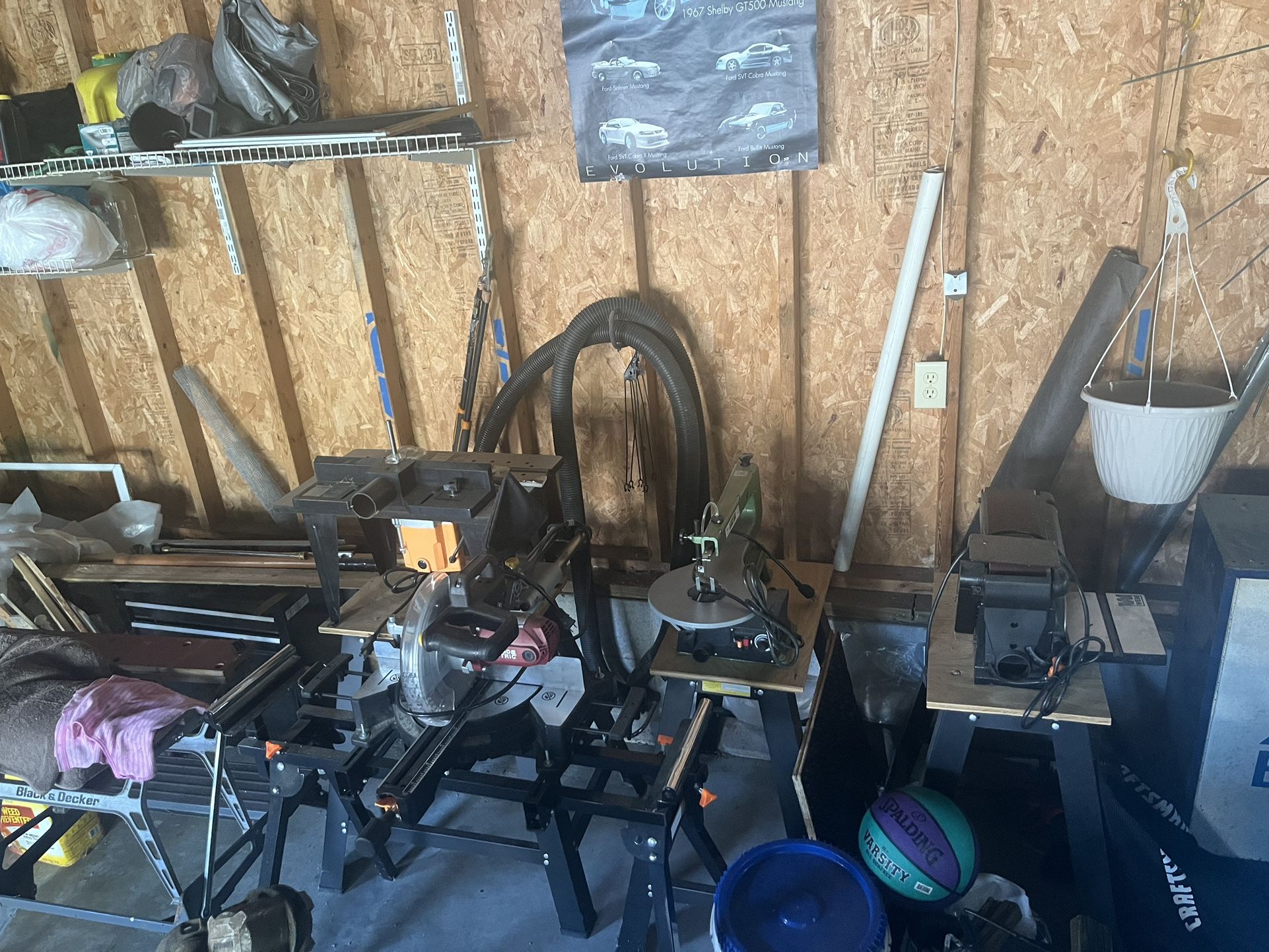 Saws, Routers, Machinery