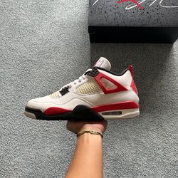 Jordan 4 Red Cement