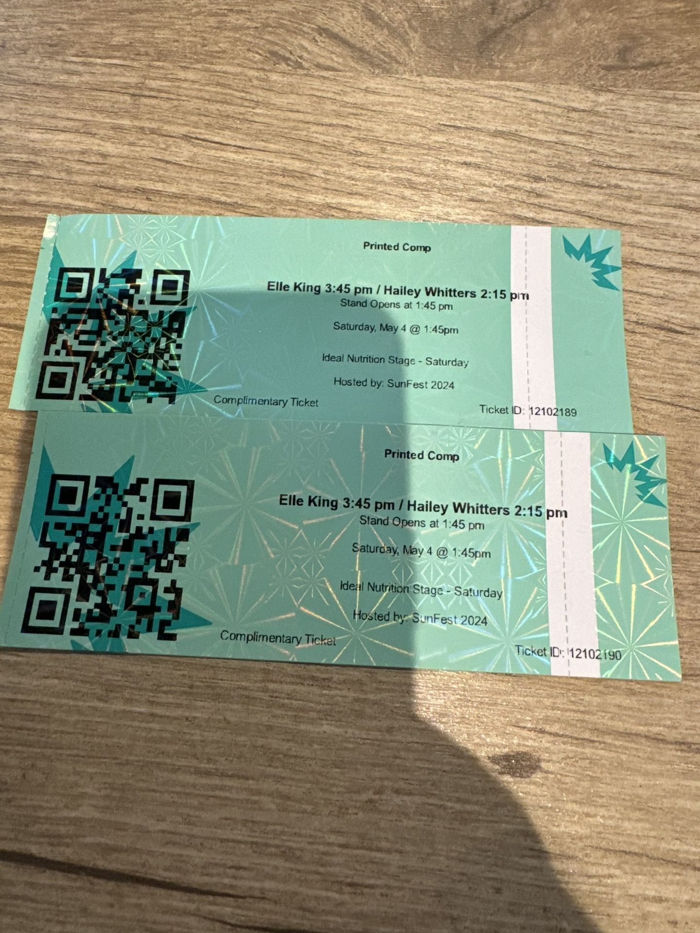 Tickets Sunfest