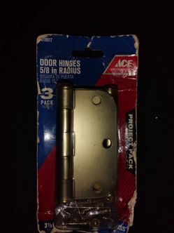 Door hinges 5/8 radius