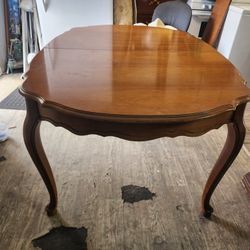 vintage table 72Lx42Wx30H