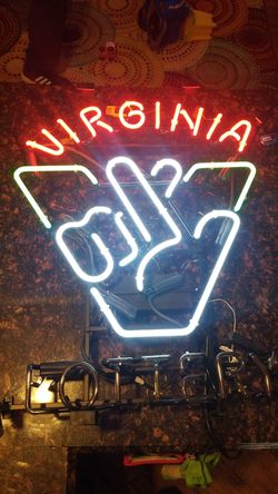 Va lottery neon