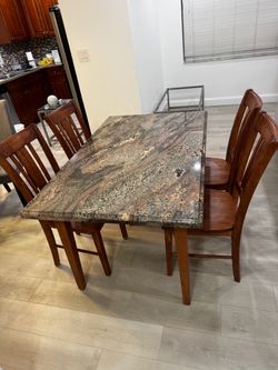 Real Marble Dining Table