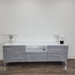 Gray TV Stand 