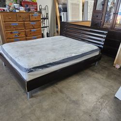 Queen Bed And Mattress