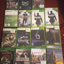 Xbox 360 And One Games