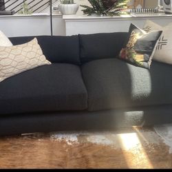 CB2 boucle Sofa 