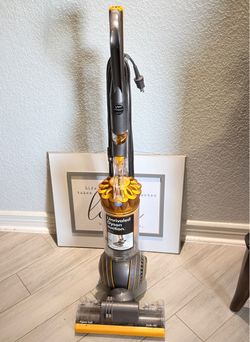Dyson DC25 Ball Multi Floor Upright Bagless Vacuum Yellow Gray Tested Works