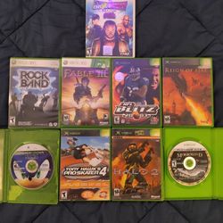 Xbox, Xbox 360, Wii Games Bundle 