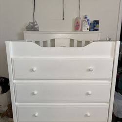 Changing Table/Dresser & Mini Crib Set
