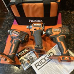 RIDGID 18 Volts IMPACT DRIVER,  $20, $ 30 $ 25 Each