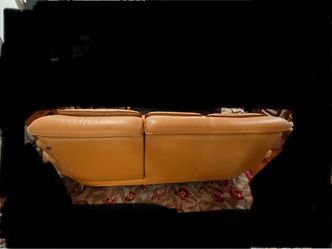 Leather couch