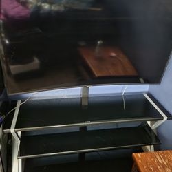 Samsung T.V. plus stand