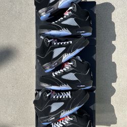 Air Jordan 5 Metallic OG Black Metallic Reimagined 