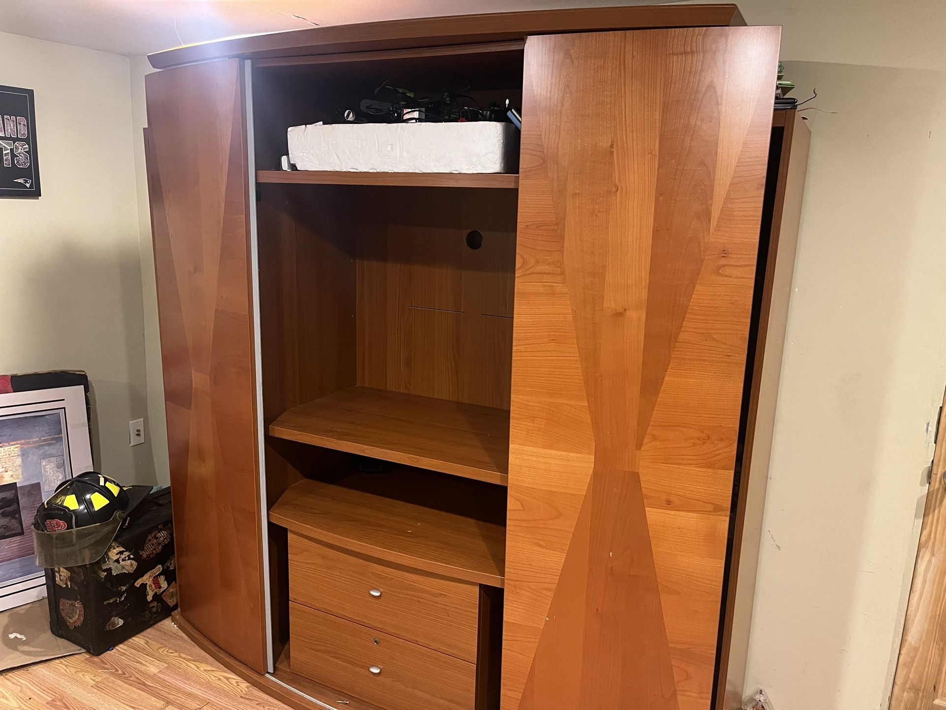 Italian Armoire / Tv Chest / Chest 