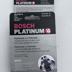 6 Bosch Platinum Spark Plugs